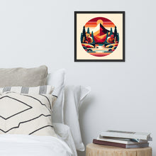 Load image into Gallery viewer, Framed photo paper poster