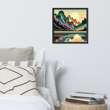 Load image into Gallery viewer, Framed photo paper poster