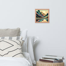 Load image into Gallery viewer, Framed photo paper poster