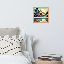 Load image into Gallery viewer, Framed photo paper poster