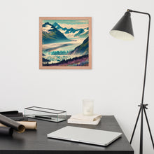 Load image into Gallery viewer, Framed photo paper poster