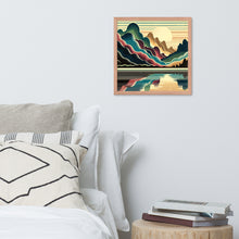 Load image into Gallery viewer, Framed photo paper poster