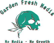 Load image into Gallery viewer, No Media - No Growth Skull Shirt