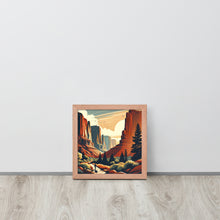 Load image into Gallery viewer, Framed photo paper poster
