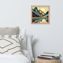 Load image into Gallery viewer, Framed photo paper poster
