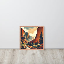 Load image into Gallery viewer, Framed photo paper poster
