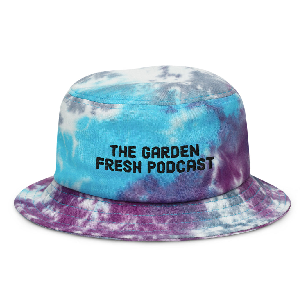 The Garden Fresh Tie-dye bucket hat